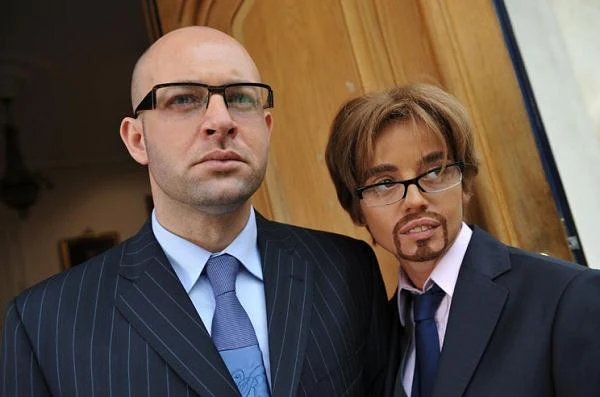 W "Złotym środku" (2009) Olafa Lubaszenko zadebiutowała jako... mężczyzna!