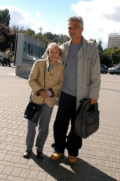 Krystyna Feldman i Krzysztof Krauze