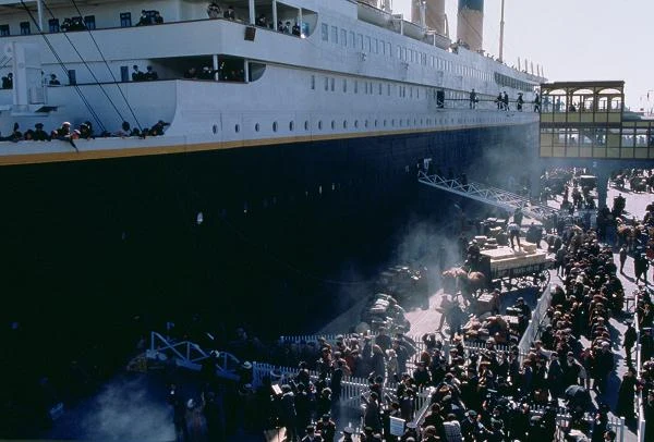 Kadr z filmu "Titanic 3D"