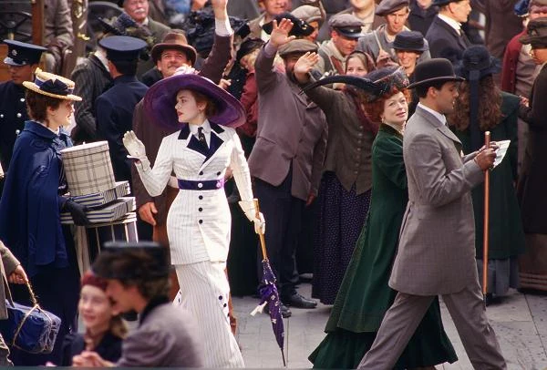 Kate Winslet w scenie z filmu "Titanic 3D"