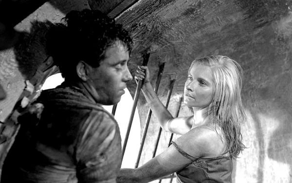 W łączniczkę Stokrotkę wcieliła się debiutantka Teresa Iżewska. Symboliczna scena, kiedy Stokrotka z ciężko rannym Korabem docierają kanałami do Wisły i giną z wyczerpania pod kratą - przeszła do historii polskiego kina.