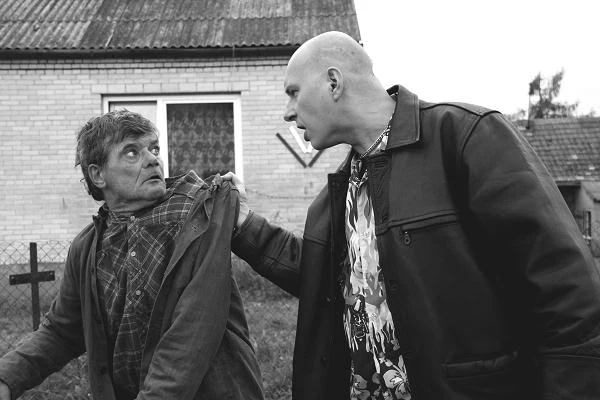 Henryk Gołębiewski i Wojciech Masacz w scenie z filmu "Księstwo"