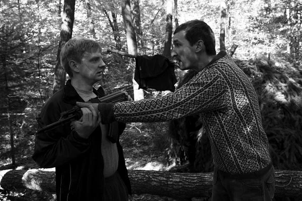 Rafał Zawierucha i Jakub Kamieński w scenie z filmu "Księstwo"