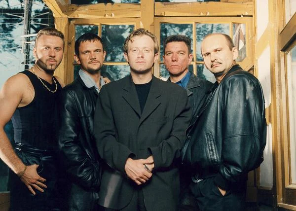 Początek "okresu gangsterskiego" - na planie filmu "Chłopaki nie płaczą".