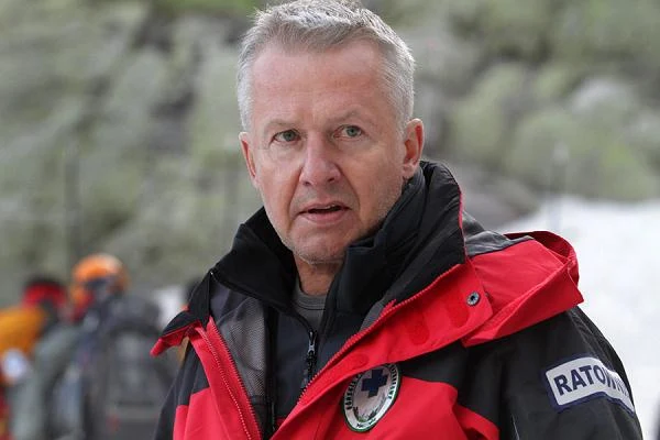 Na planie serialu "Ratownicy"