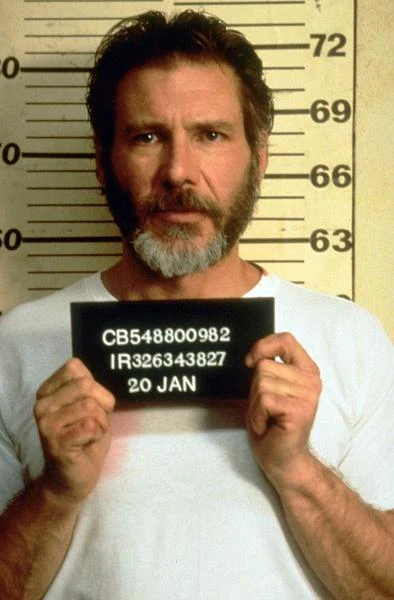 W 1993 r. Harrison Ford wcielił się w postać niesłusznie oskarżonego o zabójstwo żony i uciekającego przed policją - po tym, jak skazano go na karę śmierci - doktora Richarda Kimble'a w thrillerze "Ścigany" Andrew Davisa.
