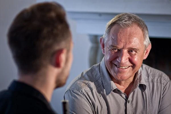 - Nie lubię powrotów do przeszłości - mówi aktor, fot. Tomasz Stokowski