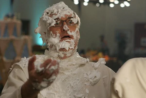 Mariusz Pujszo w filmie "Komisarz Blond i Oko Sprawiedliwości"