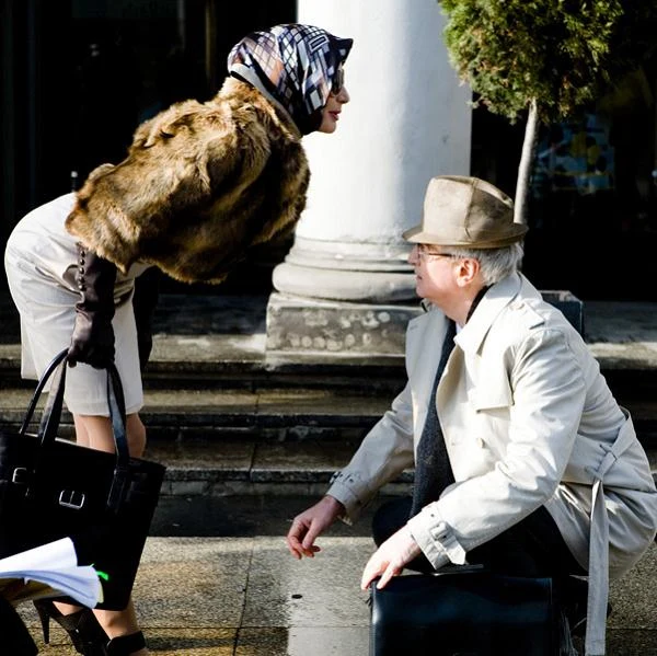 Anna Dereszowska i Mariusz Pujszo w filmie "Komisarz Blond i Oko Sprawiedliwości"