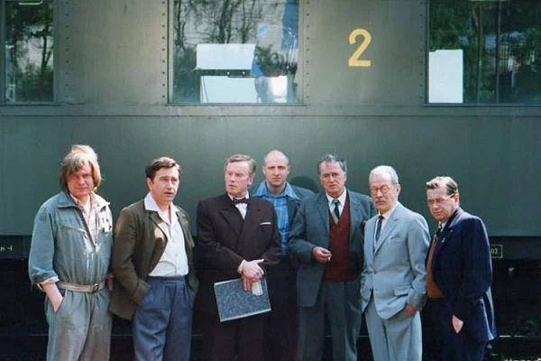 "Poznań 56" (1996) - film ukazuje tragiczne dzieje, które przeszły do historii Polski właśnie pod nazwą Poznań 56. Głównymi bohaterami czarno-białego obrazu są dwaj chłopcy w wieku dziesięciu i dwunastu lat. Z ich perspektywy widz śledzi rozwój wydarzeń. Z głębi bram, poprzez sztachety płotów i zagracone podwórka, oczami dzieci oglądamy uliczne rozruchy. Film, bez akcji w dosłownym tego słowa znaczeniu, został zrealizowany techniką reportażową, która doskonale oddaje spontaniczność poznańskiego zrywu. Bajon przedstawia między innymi perypetie młodego robotnika Zenka, który staje się mimowolnym przywódcą protestu oraz pięciu profesorów, którzy przez przypadek znajdują się w samym centrum zdarzeń (Filip Bajon, pierwszy z lewej, pośród aktorów).