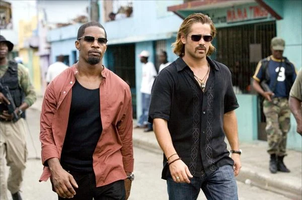 Crockett i Tubbs XXI wieku - Jamie Foxx i Colin Farrell w "Miami Vice" (2006) Michaela Manna.