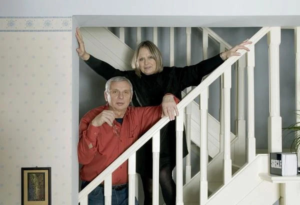 Mężem Iwony Bielskiej jest związany z krakowskim Starym Teatrem reżyser teatralny Mikołaj Grabowski - fot. Szymański