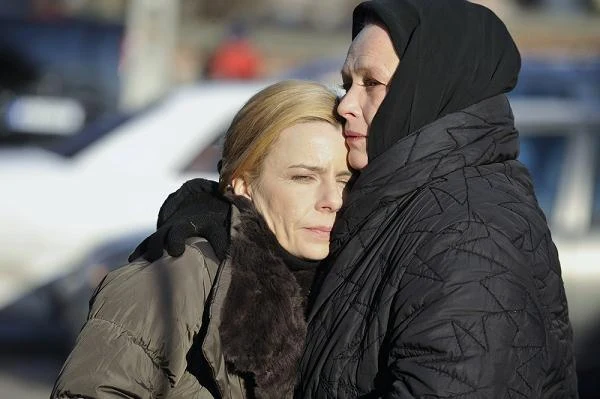 ...oraz kryminalnej produkcji Canal+ - "Krew z krwi", gdzie ponownie wcieiła się w matkę głównej bohaterki, granej przez Agatę Kuleszę Carmen.