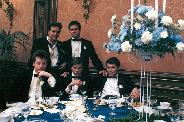 Robert 'Boogie' Sheftell w filmie "Diner" (1982, ze Stevem Guttenbergiem, Danielem Sternem, Kevinem Baconem i Timem Daly)