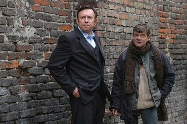 Ze Zbigniewem Buczkowskim w "Lawstorancie" (2005) Mikołaja Haremskiego. Ze Zbigniewem Buczkowskim w "Lawstorancie" (2005) Mikołaja Haremskiego.