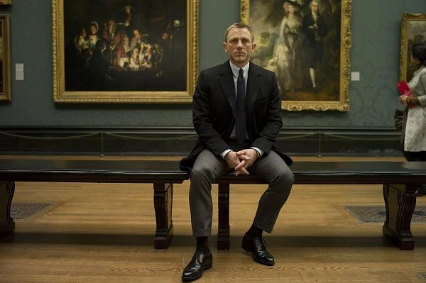 Daniel Craig w scenie z filmu "Skyfall"