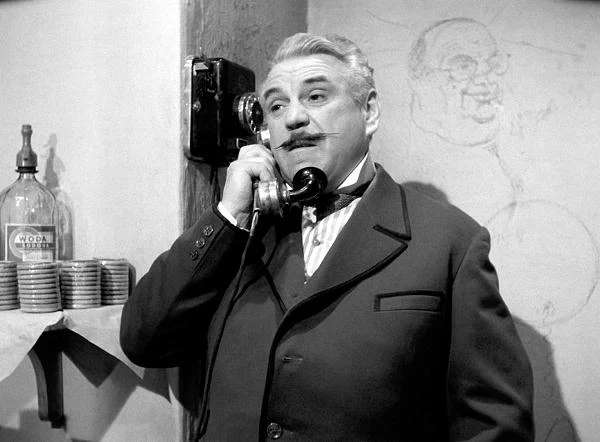 Edward Dziewoński w filmie "Jutro premiera"