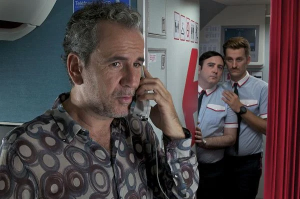 Guillermo Toledo, Carlos Areces i Raúl Arévalo w scenie z filmu "Przelotni kochankowie" Guillermo Toledo, Carlos Areces i Raúl Arévalo w scenie z filmu "Przelotni kochankowie"