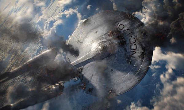 Kadr z filmu "W ciemność. Star Trek"