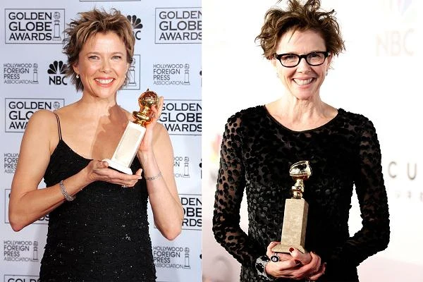 Aktorka była aż czterokrotnie nominowana do Oscara: za role w "Naciągaczach" (1990), "American Beauty" (1999), Julia" (2004) oraz "Wszystko w porządku" (2010) - dwie ostatnie kreacje przyniosły aktorce nagrody Złotego Globu.