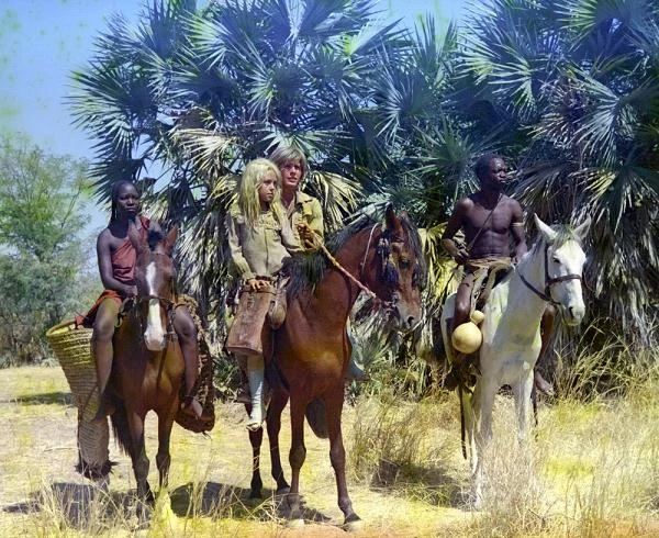 Przeniesienia "W pustyni i w puszczy" na duży ekran podjął się Władysław Ślesicki, doświadczony dokumentalista, autor głośnych filmów "Rodzina człowiecza" (Grand Prix festiwalu w Wenecji), "Zanim opadną liście..." (Złota Kaczka w 1965 roku) czy "Płyną tratwy" (nagroda św. Marka na festiwalu w Wenecji w 1962 roku).