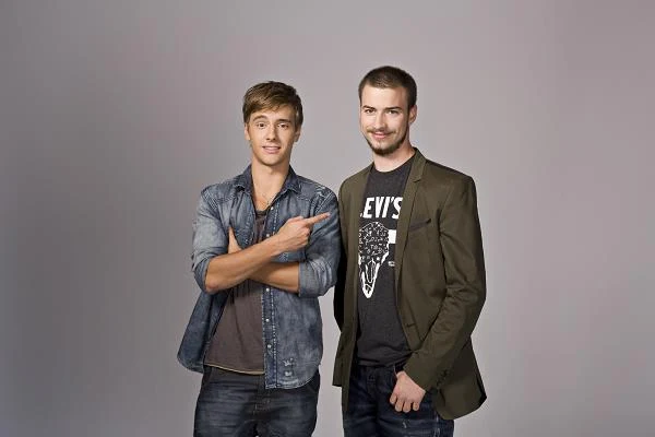 Maciej Musiał i Jasiek Mela zaprzyjaźnili się podczas produkcji filmu, fot. Krzysztof Dubiel