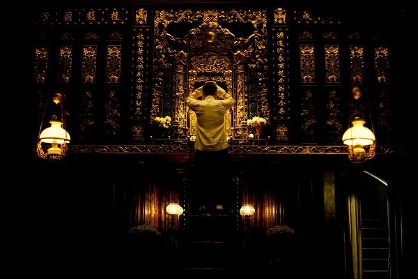 Tony Leung w scenie z filmu "Wielki mistrz"