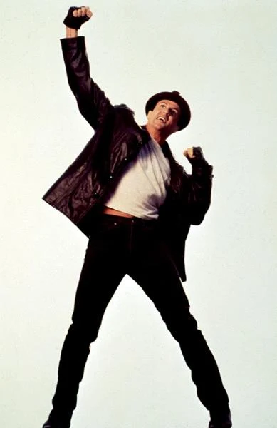 W 1991 roku Stallone dodał do malinowych wyróżnień kolejne dwie nominacje - za film "Rocky V" walczył o tytuł najgorszego aktora i najgorszego scenarzysty. Wbrew powyższemu obrazkowi, tym razem nie triumfował - fot. Everett Collection