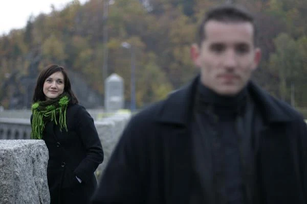 Ilona Ostrowska i Przemysław Sadowski w filmie "Droga do raju" (2008)