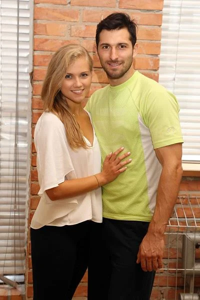 Agnieszka Kaczorowska i Rafał Maślak - fot. WBF