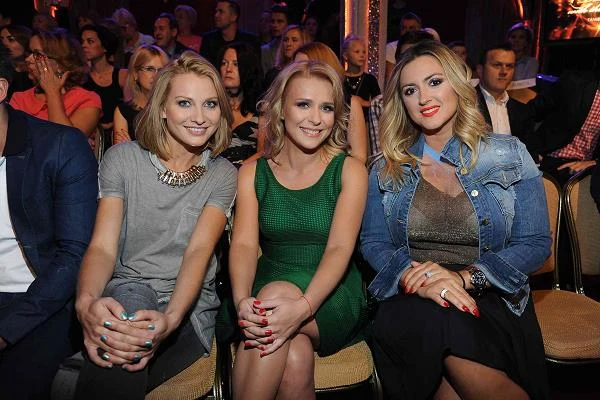 Na widowni nie zabrakło uczestniczek poprzedniej edycji show: Joanny Moro, Anety Zając i Karoliny Szostak - fot. WBF