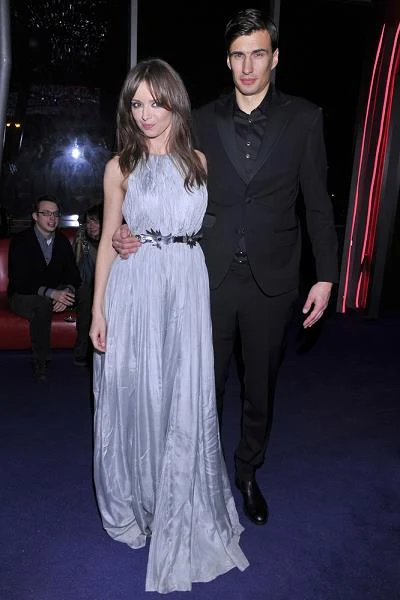 Anna Przybylska i Jarosław Bieniuk na premierze filmu "Sęp" (styczeń 2013)