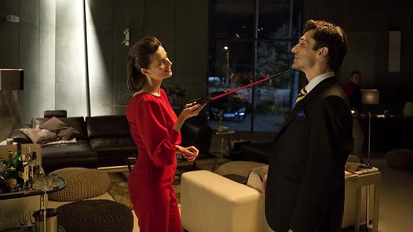 Agnieszka Grochowska w filmie "Obce ciało"