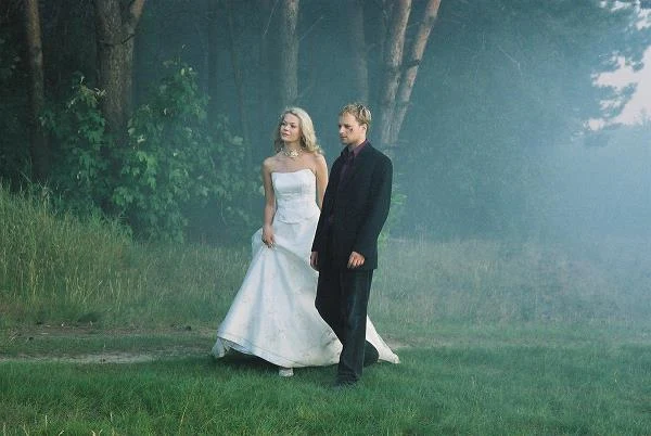 Tamara Arciuch i Maciej Stuhr w filmie "Wesele"