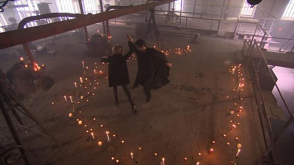 Anna Wyszkoni z Janem "Wampirem" Klimentem