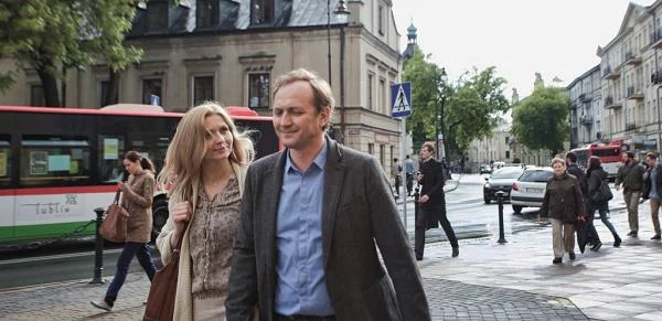 Andrzej Chyra i Urszula Grabowska w filmie "Carte Blanche"