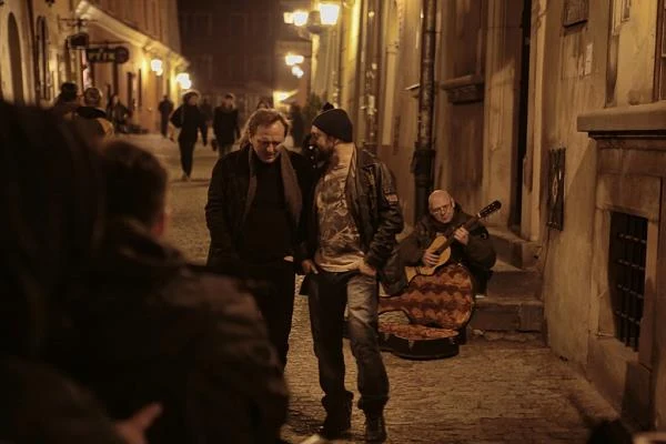 Arkadiusz Jakubik i Andrzej Chyra w filmie "Carte Blanche"