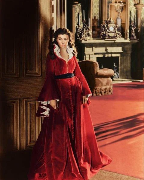 Vivien Leigh w filmie "Przeminęło z wiatrem"