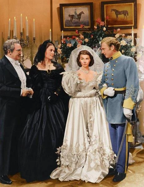 Vivien Leigh w filmie "Przeminęło z wiatrem"