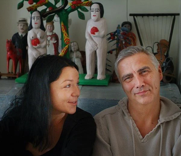 Joanna Kos-Krauze i Krzysztof Krauze - fot. Wojciech Druszcz