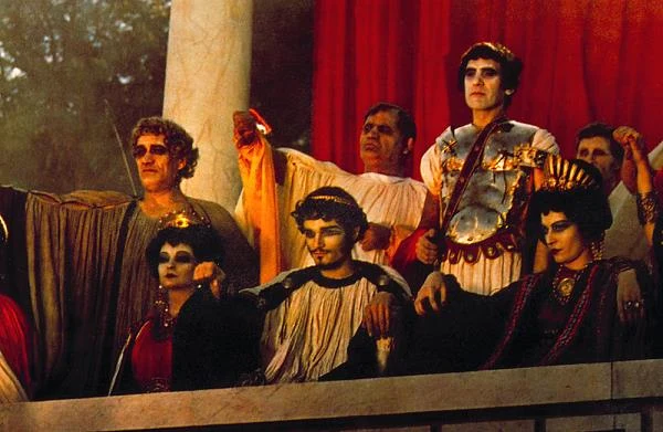 Kadr z filmu "Rzym" (1972)