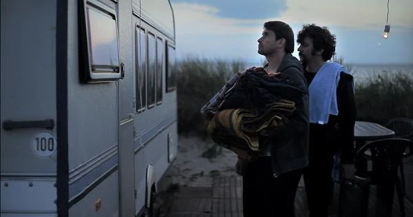 Grzegorz Stosz i Piotr Głowacki w filmie "Heavy Mental"