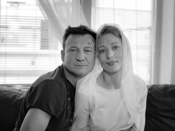 Robert Więckiewicz i Magdalena Popławska w filmie "Król życia" - fot. Jan Holoubek
