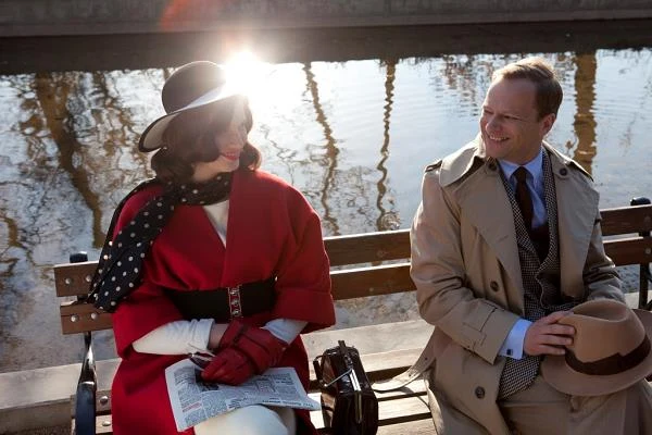 Natalia Rybicka i Maciej Stuhr w scenie z filmu "Excentrycy"