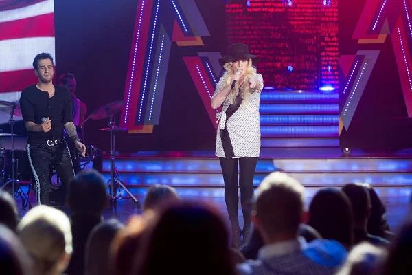 Katarzyna Cerekwicka i Matti Jakubiec jako Maroon 5 i Christina Aguillera