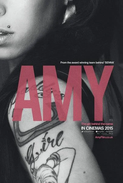 "Amy" w reżyserii  Asifa Kapadii to dokumentalna opowieść o zmarłej w 2011 roku w wieku 27 lat brytyjskiej wokalistce Amy Winehouse. Historia dziewczyny obdarzonej fenomenalnym talentem, która w bardzo krótkim czasie stała się światową gwiazdą. Film zrealizowany z nieznanych do tej pory materiałów archiwalnych, z bardzo bliska pokazujący jej zawrotną karierę, presję globalnego sukcesu, potrzebę ryzykownego życia i trudne związki z mężczyznami.