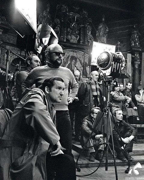 Zdjęcie z planu zdjęciowego filmu "Potop"