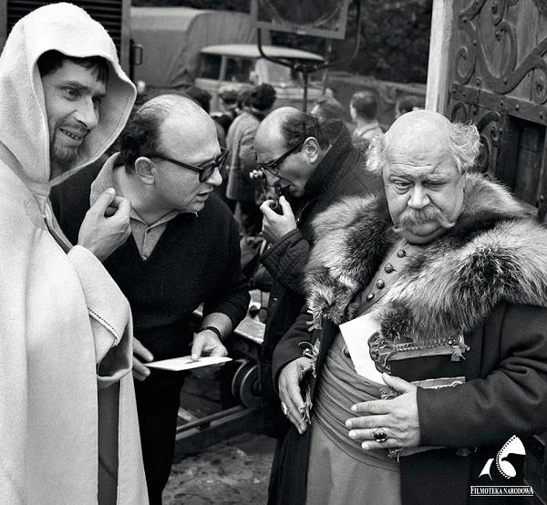 Zdjęcie z planu zdjęciowego filmu "Potop"