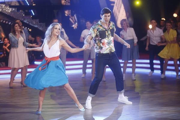 Agnieszka Kaczorowska i Krzysztof Wieszczek, fot. Michał Baranowski