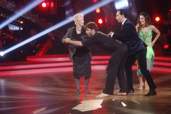 Beata Tyszkiewicz, Rafał Maserak, Michał Malitowski i Julia Pogrebińska, fot. Michał Baranowski
